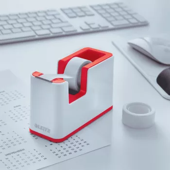 Leitz WOW Letter Tray Polystyrene Red/White 53641026