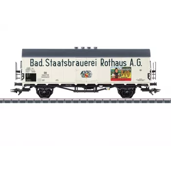 Märklin 046805 H0 AC Stake Wagon Rlmms 580 Deutsche Bundesbahn Era IV Flat Wagon with Stakes