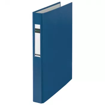 LEITZ standard ring binder A4 oversize blue 4 D-ring 25 mm spine 41 mm 4212-00-35