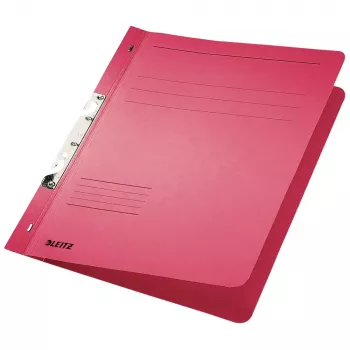 LEITZ slotted binder DIN A4 manila cardboard red 250 g/m² 170 sheets 80 mm mechanism 50 pieces 3746-00-25