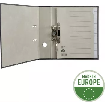 LEITZ Paper Index Blank 20 Index Tabs A4 White with Universal Punching 12203085