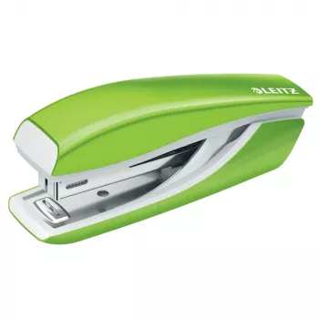 LEITZ Mini Nexxt WOW stapler 5528, green, 10 sheets, top loading mechanism 5528-10-54