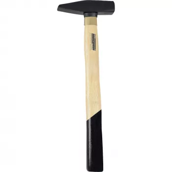 BRÜDER MANNESMANN Fitter's Hammer 500 g DIN 1041 Welded Steel Tube Handle with Plastic Grip 76505
