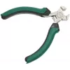 Brüder Mannesmann Green Line End Cutting Pliers Electronics 115 mm Tool Steel Green/Silver/Black M 1070-2