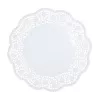 PAPSTAR Round Cake Doilies, 30 cm, White, 100 Pieces (12263)