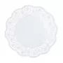 PAPSTAR Round Cake Doilies, 30 cm, White, 100 Pieces (12263)