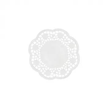 PAPSTAR 1000 Drip Mats Ø 10 cm White Paper Coasters (12291)
