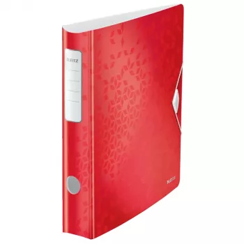 Leitz Active WOW 180° Lever Arch File A4 65 mm Red