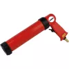 BRÜDER MANNESMANN M 1525 Pneumatic Cartridge Gun, Red/Black, 310 ml, 6.3 bar, 1/4 inch Quick Coupling