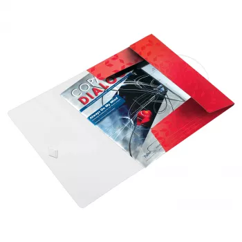 Leitz WOW A4 Presentation Book Polypropylene Red Portrait 40 Pockets 80 Sheets 45990026