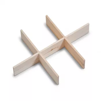 Zeller 13326 All-Purpose Box Set with Lid, 3-Piece, Softwood