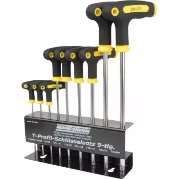 Brüder Mannesmann T-Profile Key Set 9-Piece M18166 (M18166)