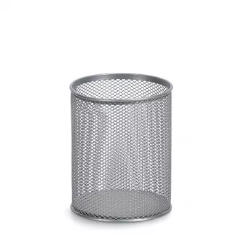 ZELLER Large Pen Holder, Aluminium, 17705