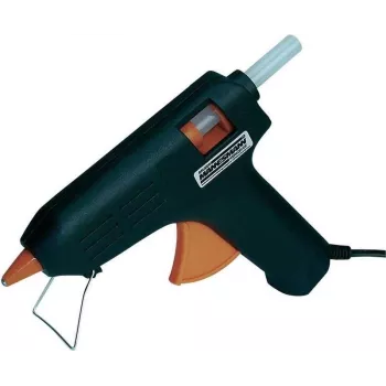 Brüder Mannesmann Hot Glue Gun Set 7-Piece M49200 | 20 W, 11 mm Glue Sticks, Integrated Stand