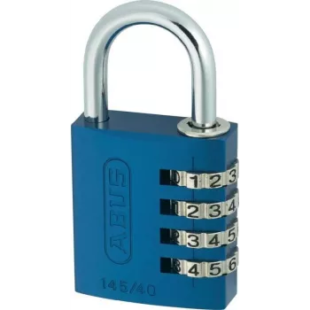 ABUS 488078 Solid Brass Padlock with Hardened Steel Shackle, 45 mm Body, Keyed Different, 2 Keys ABVS48807