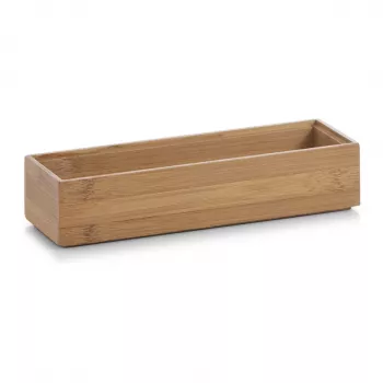 Zeller Present 13331 Rectangular Storage Box Made of Bamboo