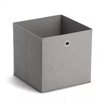 Zeller 14110 Non-Woven Fabric Storage Box, 30 L, 32 x 32 x 32 cm, Grey