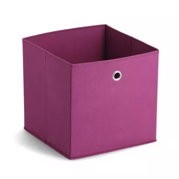 ZELLER Non-Woven Fabric Storage Box, Purple (14115)