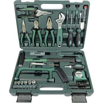 Brüder Mannesmann M29074 74-Piece DIY Hand Tool Set in Case