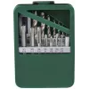 BRÜDER MANNESMANN 15-Piece Tap and Die Set M3-M12 in Metal Case with Viewing Window M53215