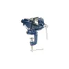 BRÜDER MANNESMANN Vice with Table Clamp, 50 mm Jaw Width, Die-Cast Zinc Body, Hardened Steel Jaws, Blue 713-050