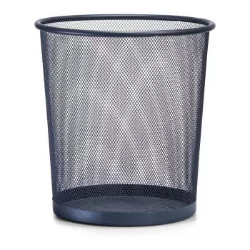 ZELLER MESHLINE waste paper bin 12L anthracite 17740