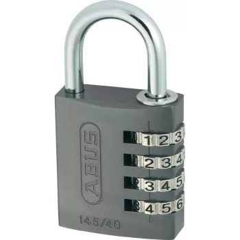 ABUS 48806 Solid Brass Padlock with Hardened Steel Shackle, Key-Operated, 30 mm ABVS48806