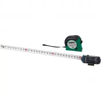 Brüder Mannesmann M80503 5 m Tape Measure with 19 mm Steel Blade, Rubberised ABS Housing, Metric, Class II