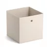 ZELLER Non-Woven Storage Box Beige 27L Foldable Cube 14111