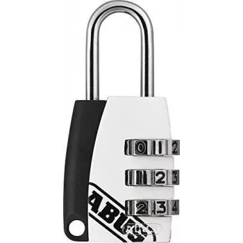 ABUS 155/20 Solid Brass Padlock with Hardened Steel Shackle, 20 mm Body, Keyed Alike 308888