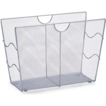 Zeller Present 17718 Magazine Rack Metal Grey