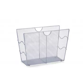 Zeller Present 17718 Magazine Rack Metal Grey
