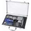 Brüder Mannesmann Watchmaker Tool Set in Aluminum Case M11760, 117 Pieces