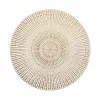 Zeller 6-Piece Gold-Coloured Placemat with Cutouts | 45 x 30 cm | PVC 27003