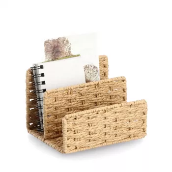 Zeller Document Tray Paper Wicker Natural 15212