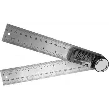Brüder Mannesmann M81220 Digital Angle Measurer 200 x 200 mm 360°