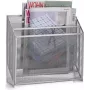 Zeller Present 18175 Magazine Holder Steel Grey