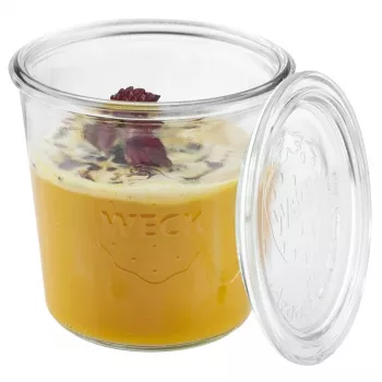 APS Preserving Jar 82347 with Lid 580ml Pack of 2