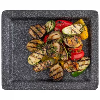 APS FROSTFIRE GN 1/2 aluminium non-stick baking tray, silver-black, 325 x 265 mm 30501