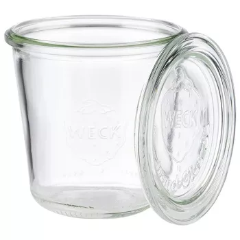 APS Preserving Jar with Lid, Conical Shape, 290 ml, 6-Piece Set, Diameter 90 mm, Height 90 mm (82352)