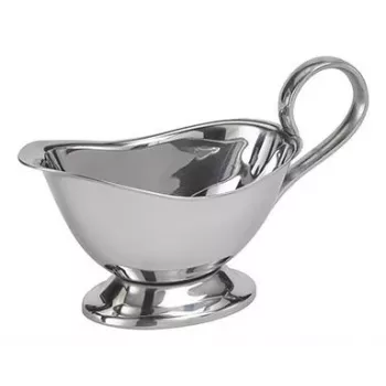 APS PROFI stainless steel sauce boat 125 ml high-gloss polished 40204