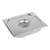 APS GN 1/2 lid 325 x 265 x 35 mm stainless steel, without spoon recess, dishwasher-safe – 1 piece (81295)