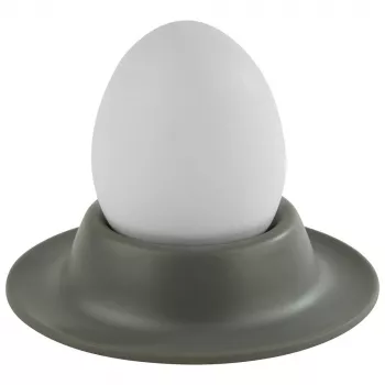 APS EGGY Egg Cup Set of 4, Melamine, Grey, 85 mm Diameter, Dishwasher Safe 85296