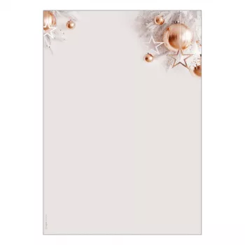 SIGEL DP429 Christmas writing paper A4 90 g/m² 100 sheets rose gold motif