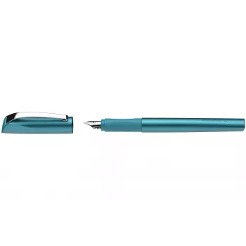 Schneider Ceod Shiny Fountain Pen Teal Medium Nib 50-168657