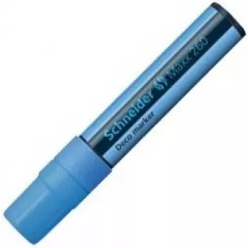 Schneider Maxx 260 Blue Liquid Chalk Marker - 5-Pack 126010