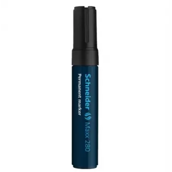 Schneider Maxx 280 Chisel Tip Permanent Marker Black 128001