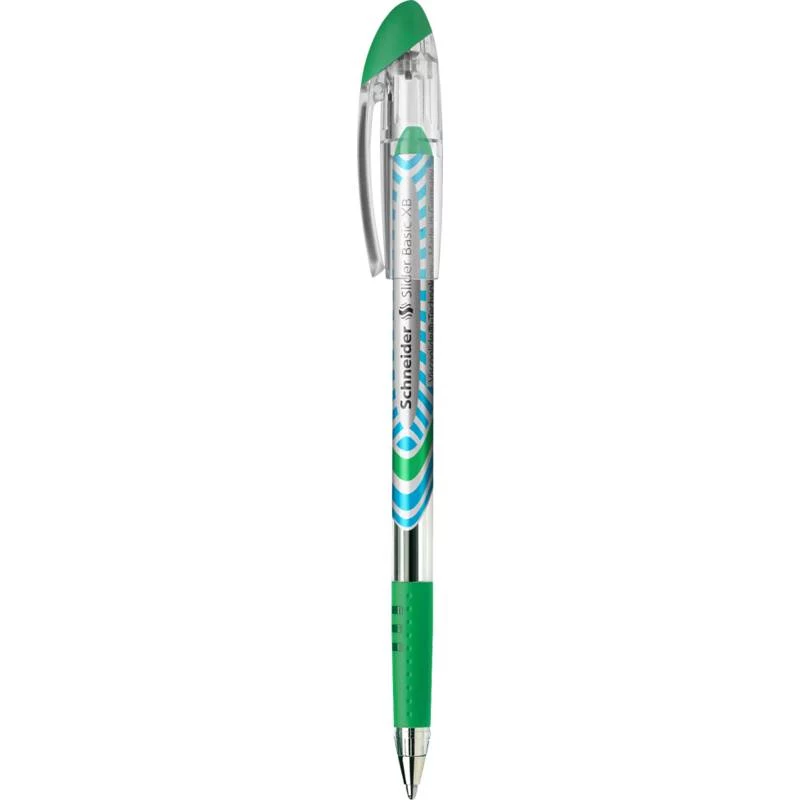 Schneider Slider Basic XB Ballpoint Pen Green Extra Broad 151204