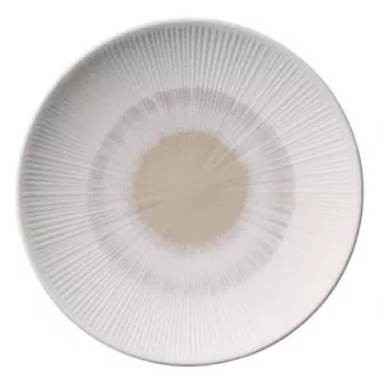 APS BLUSH Flat Dinner Plate 210 mm Beige Melamine Stackable Dishwasher-Safe Heat-Resistant 1 Piece 85503