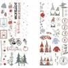 Rayher Decorative Transfer Film Nordic Winter Multicolour 2 Sheets (31663000)